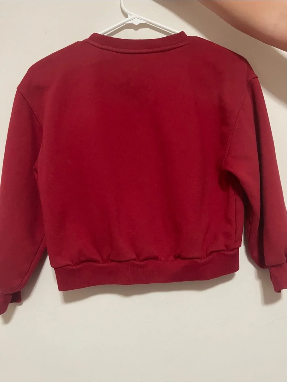 GAP Kids Red Crewneck Sweatshirt